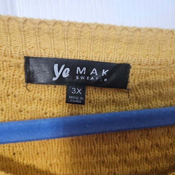 Cute Yellow Crochet Cardigan - Picture 3 of 3